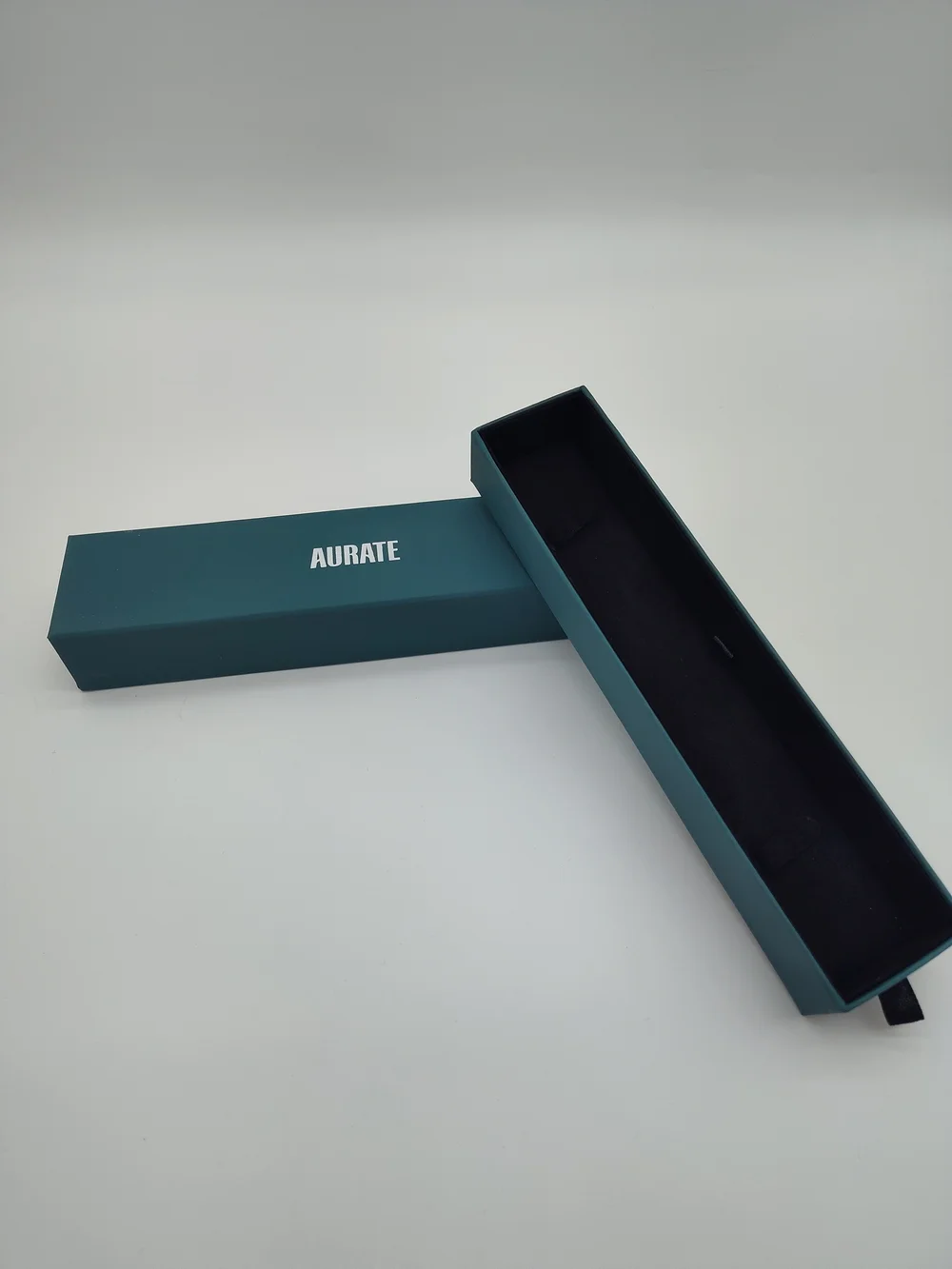 Aurate Teal Jewelry Box